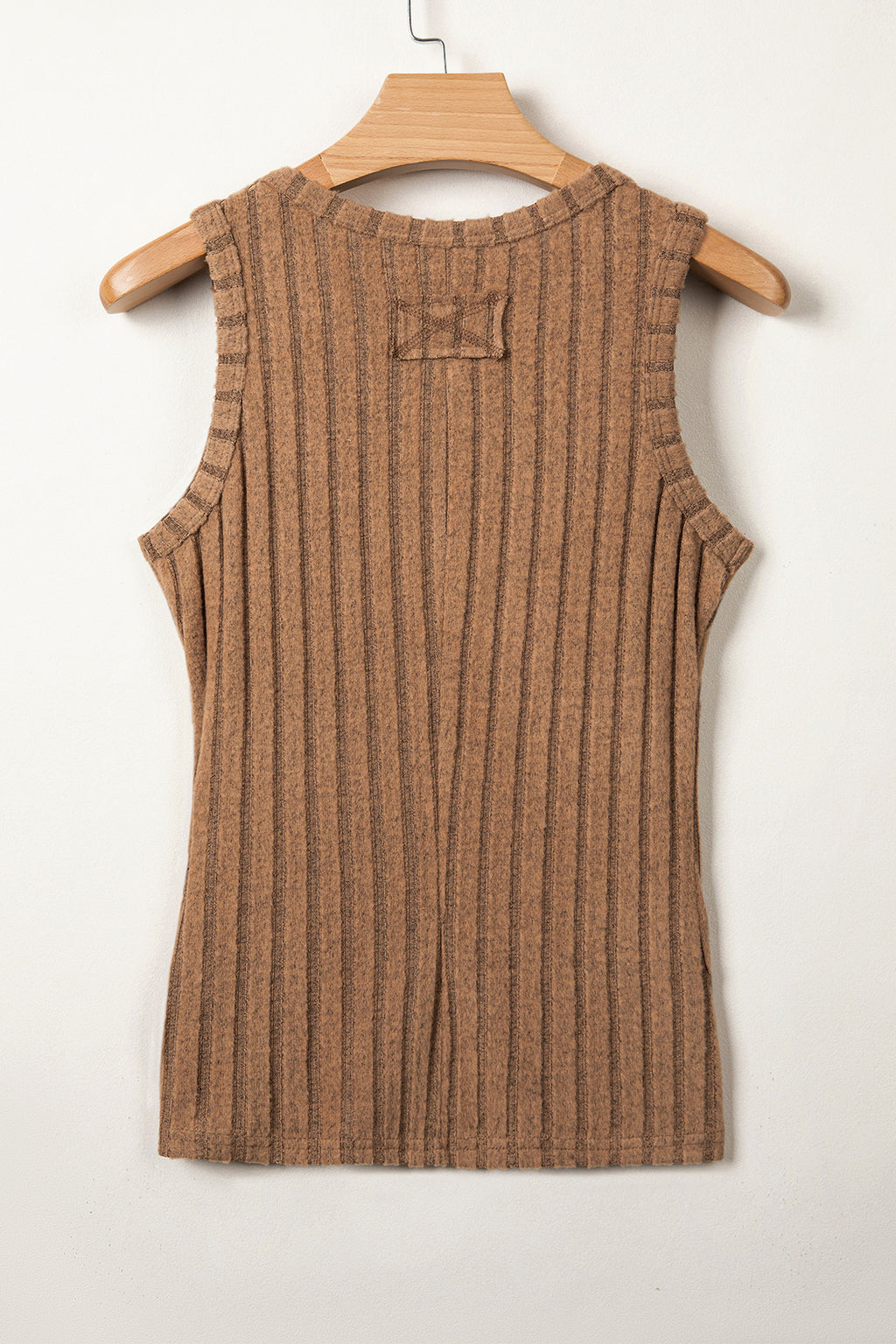 Slim Ribbed Mineral Wash Tank Top