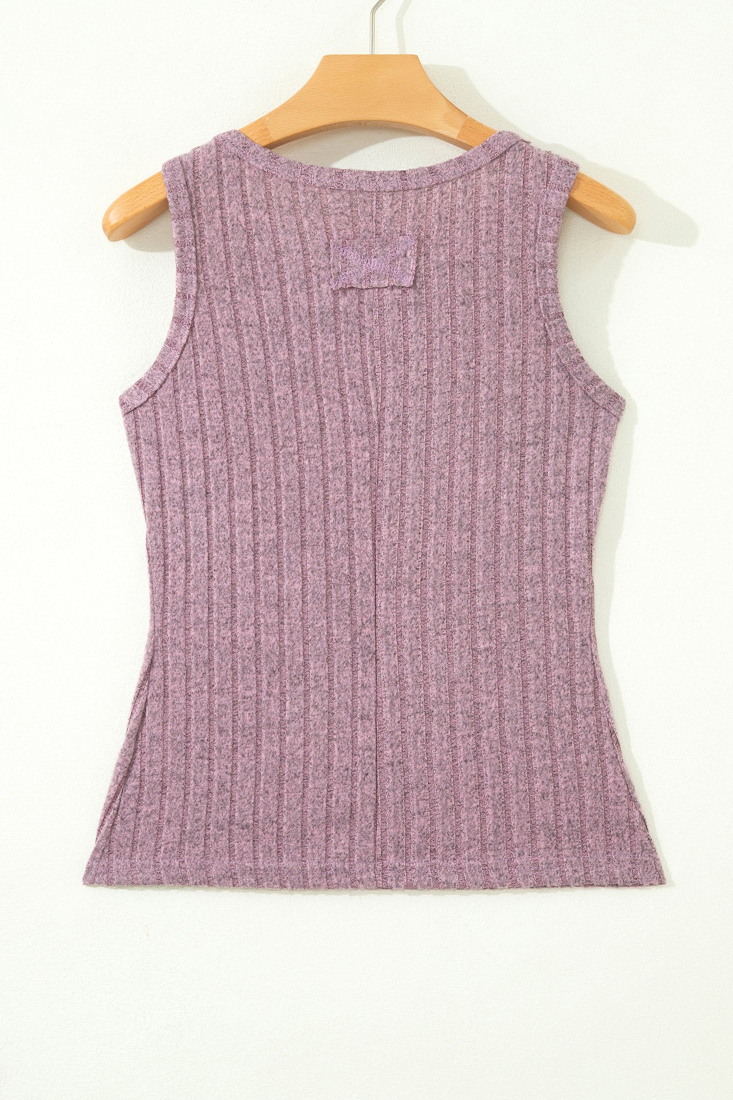 Slim Ribbed Mineral Wash Tank Top
