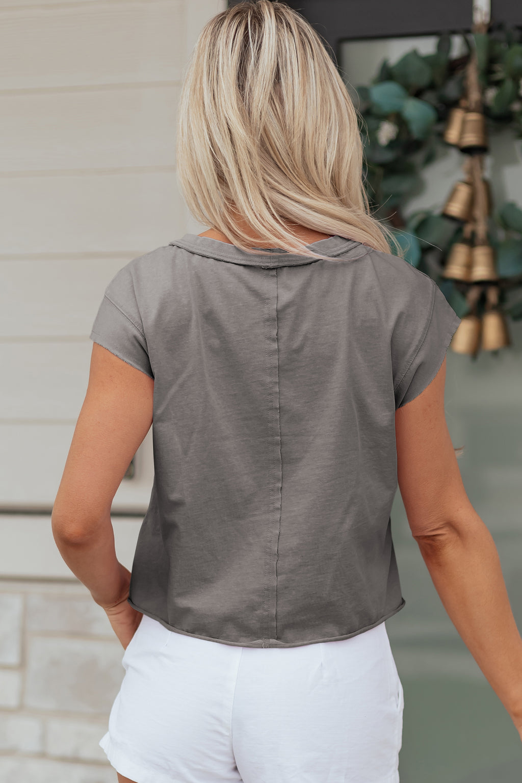 Mineral Wash Boxy Fit Cotton Tank Top