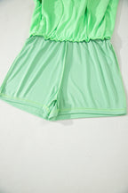 Slim Tank Top Elastic Waist Mini Skort 2pcs Outfit