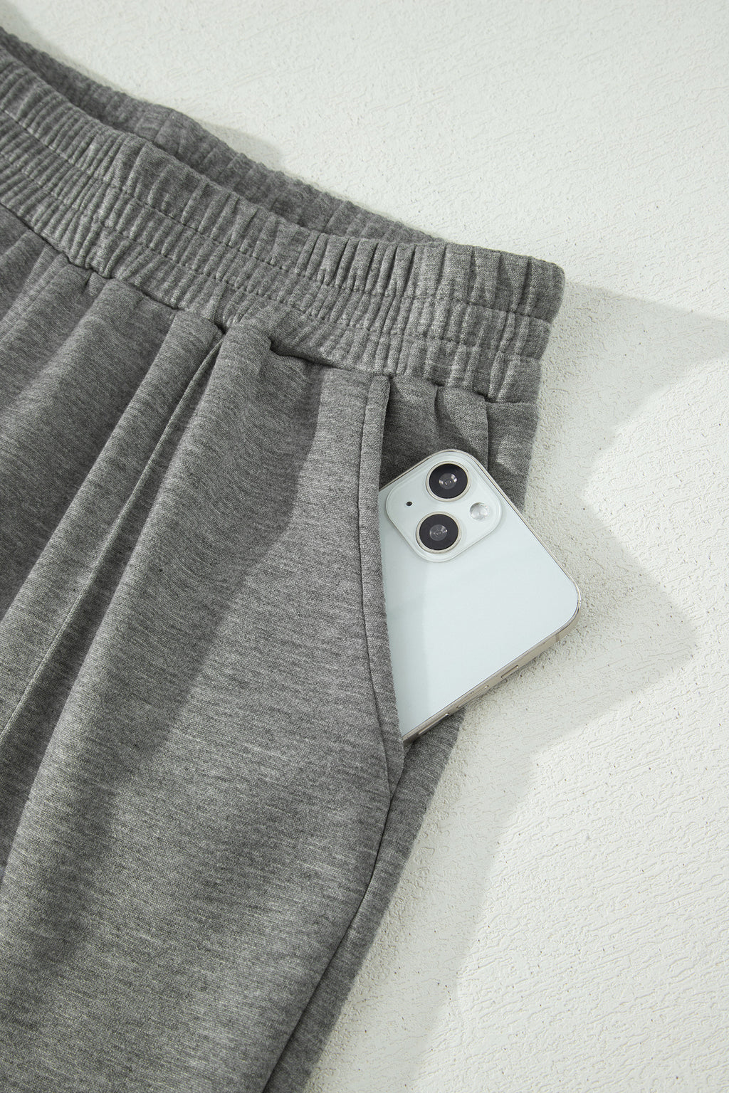 Half Zip Polo Tee Casual Pant Set
