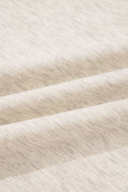 Light Grey Polo Tee Casual Pant Set
