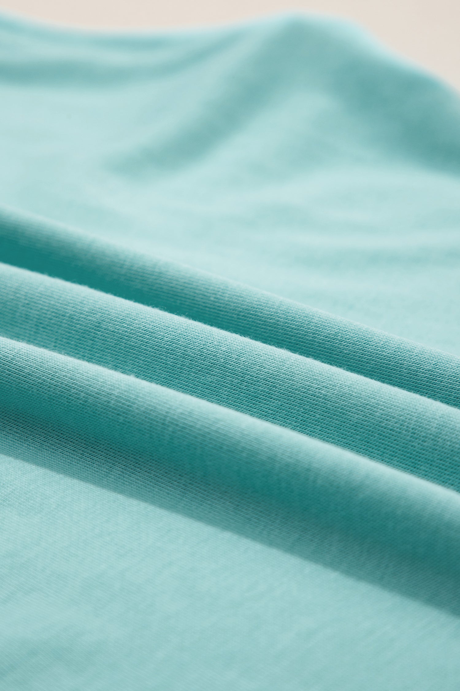 Solid Color High Neck Cap Sleeve Loose Top