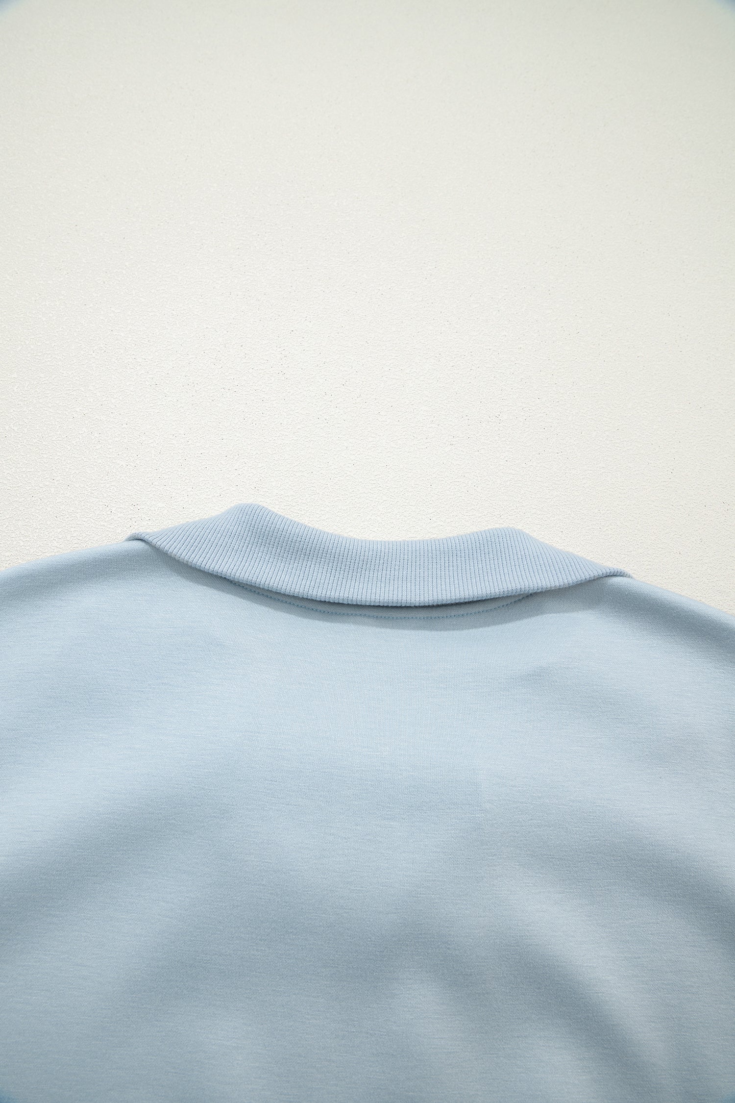 Half Zip Polo Tee Casual Pant Set