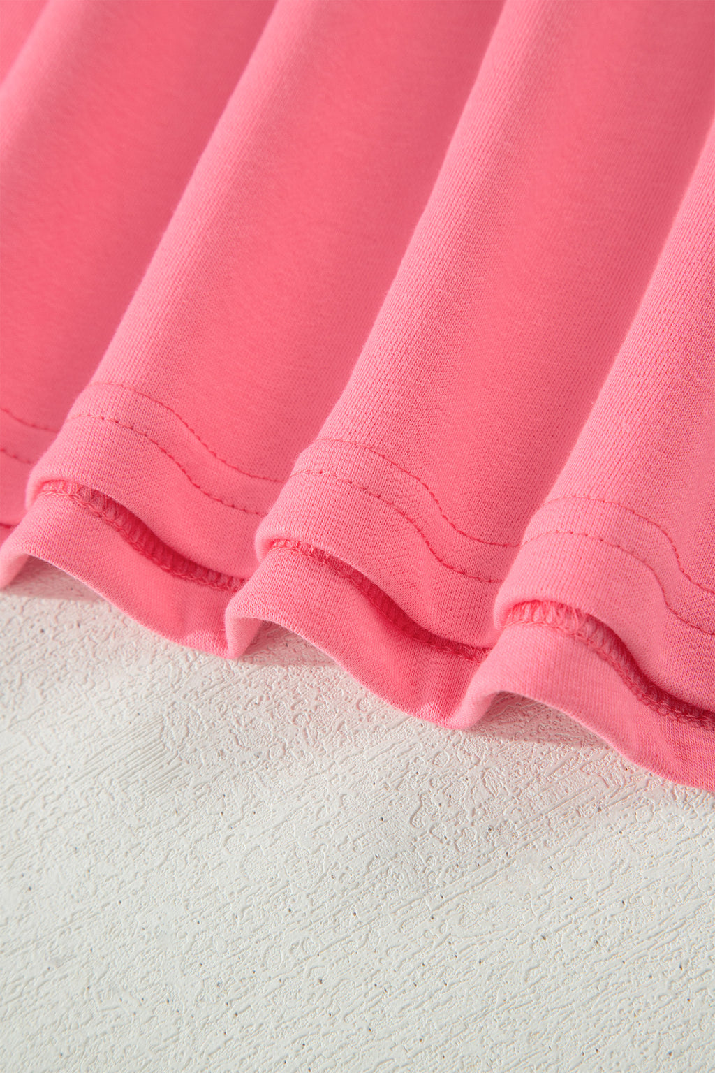 Half Zipped Ruffled Short Set