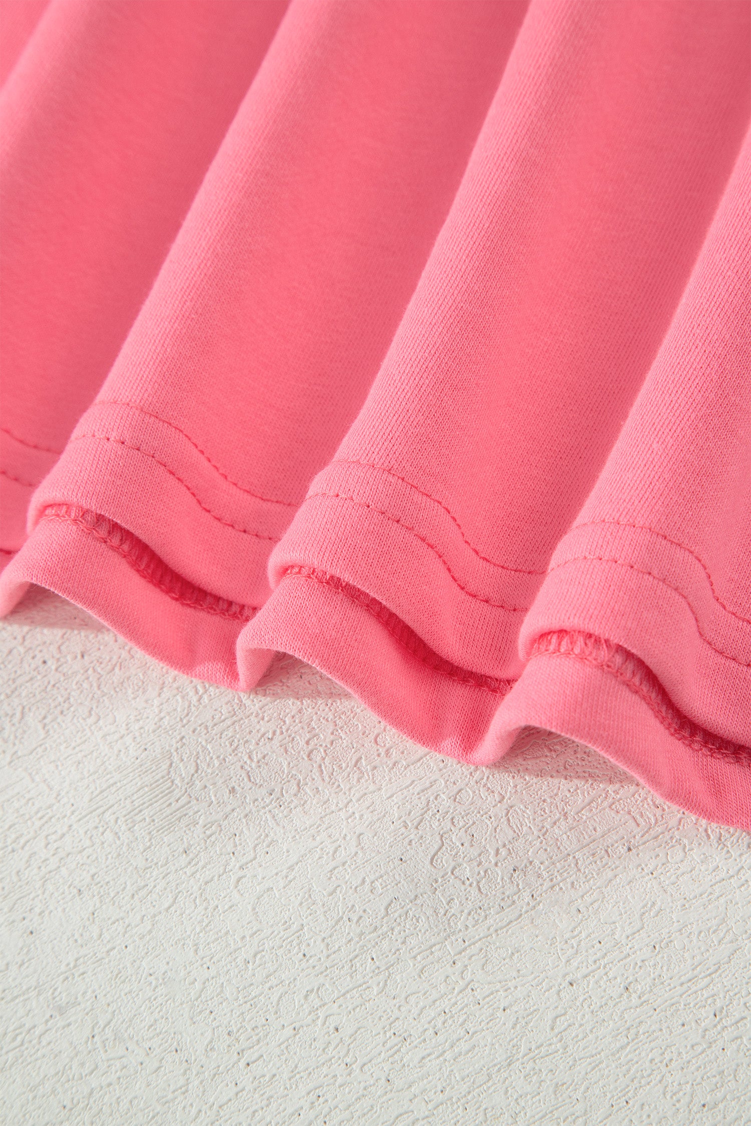 Half Zipped Ruffled Short Set