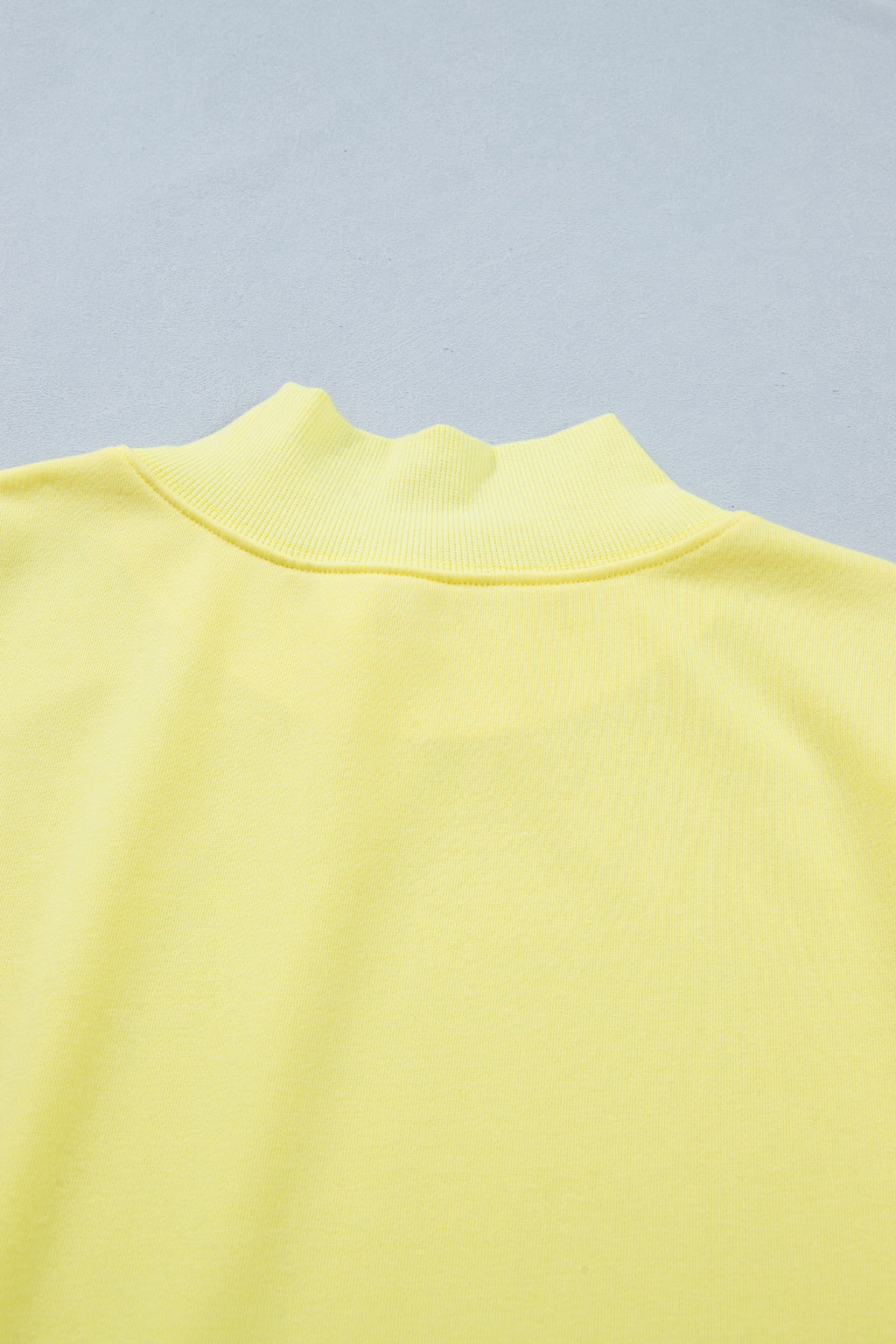 Solid Color High Neck Cap Sleeve Loose Top