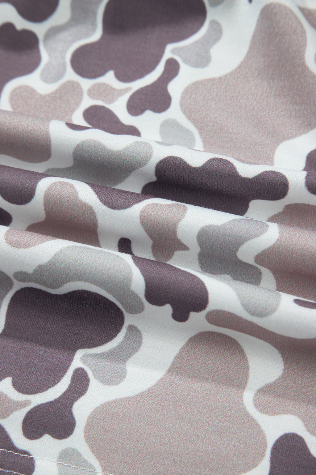 Abstract Camo Elastic Waist Drawstring Mini Skort