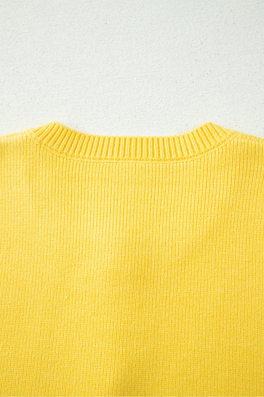 Solid Color Sleeveless Knit Button Pocketed Sweater