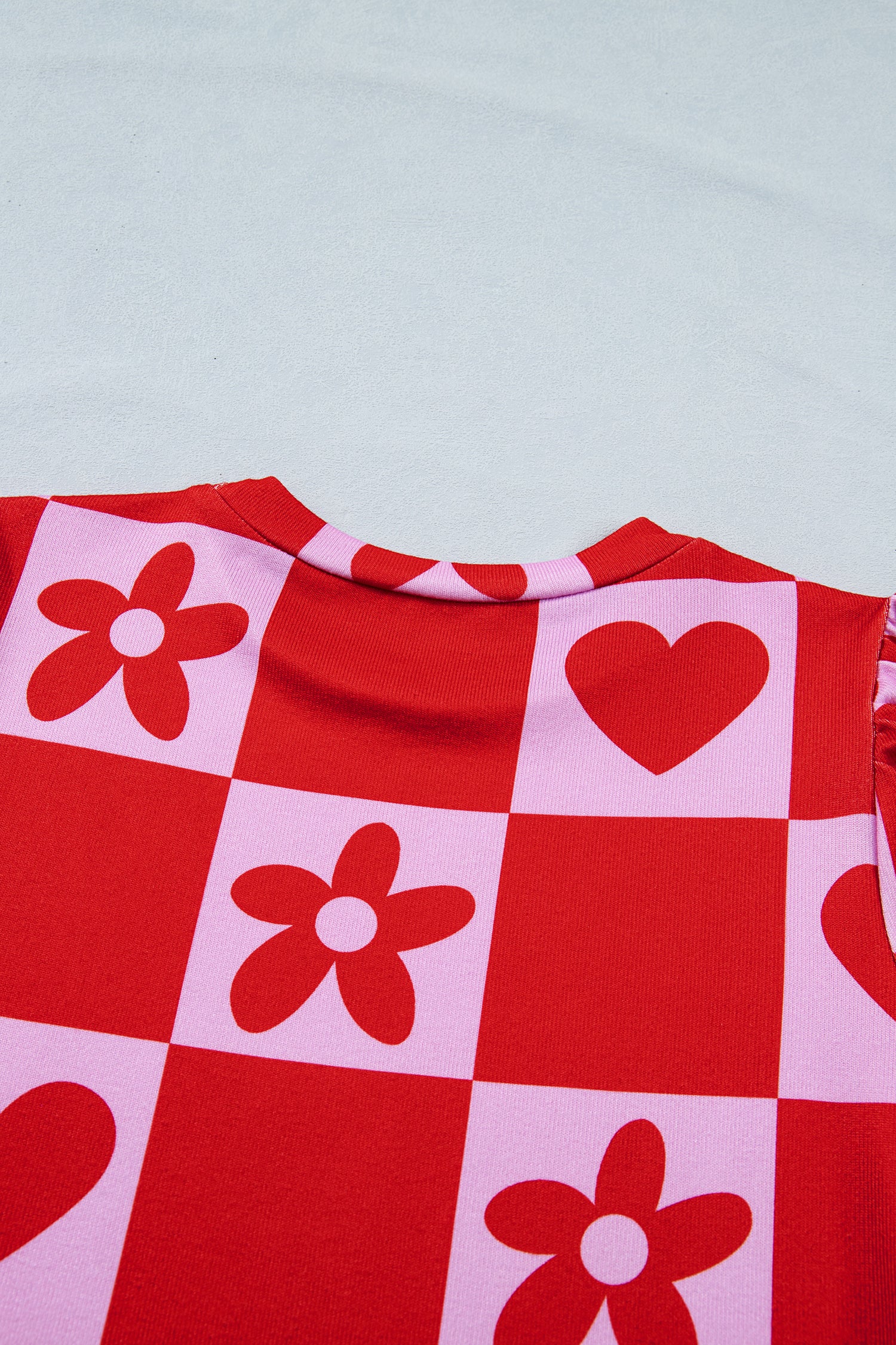 Dotted Heart Festive Valentine Blouse