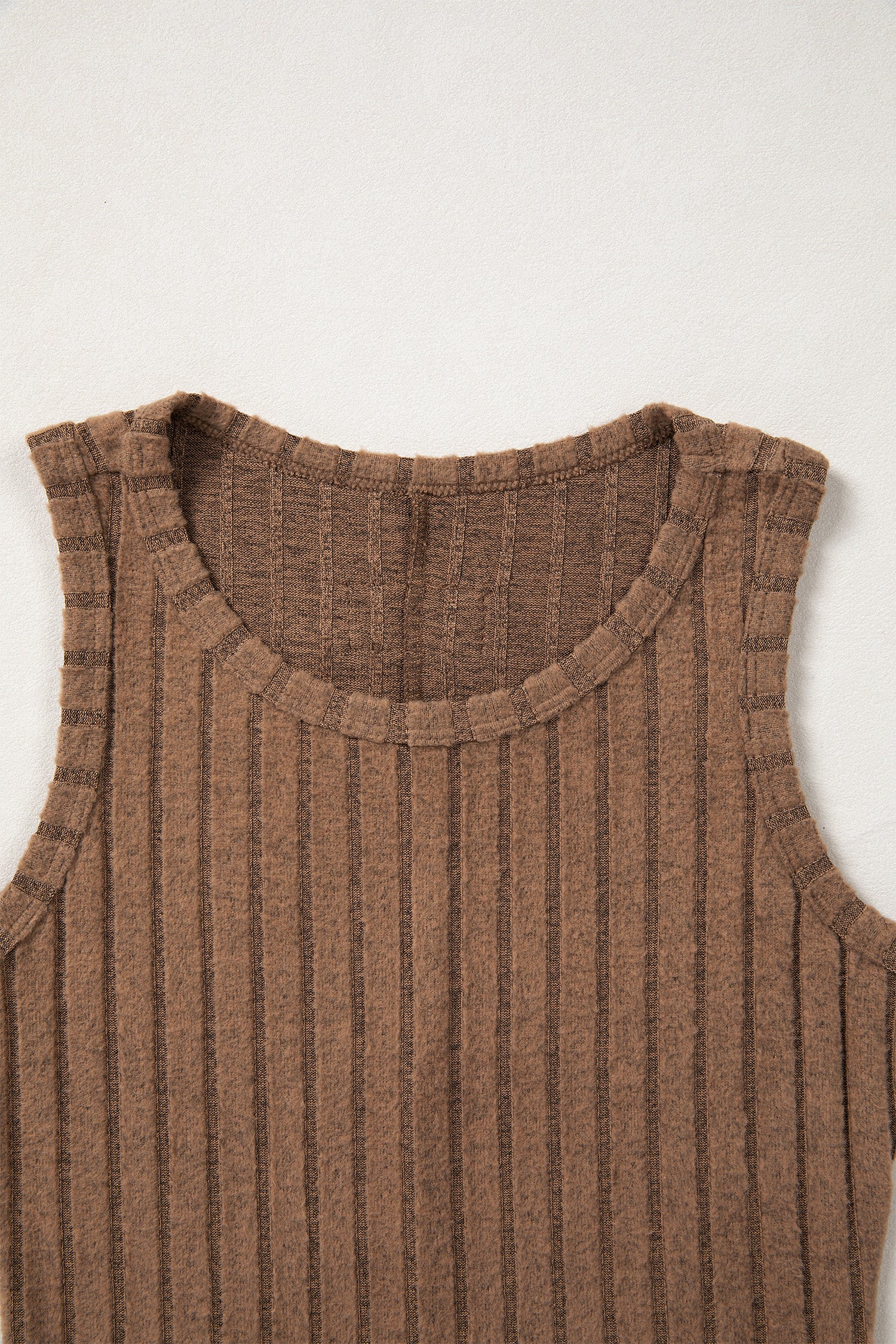 Slim Ribbed Mineral Wash Tank Top