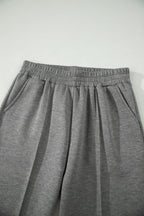 Half Zip Polo Tee Casual Pant Set