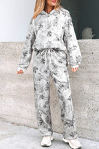 Light Grey Light Woodland Camo Classic Hoodie and Sweatpants Set