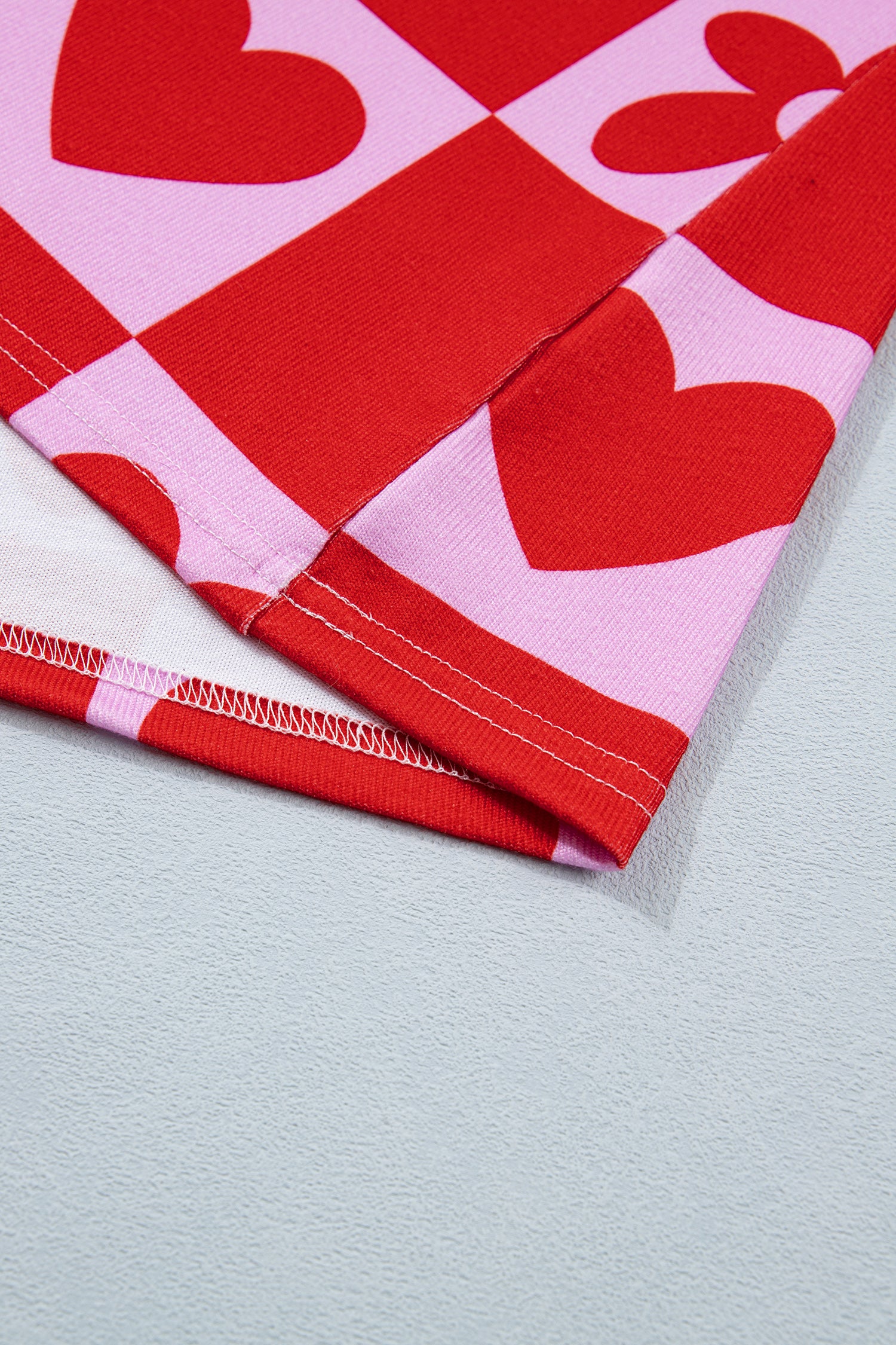 Dotted Heart Festive Valentine Blouse