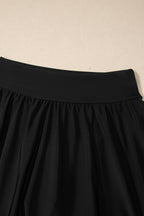 Scoop Neck Adjustable Tankini and Matching Skort Bathing Suit