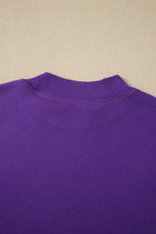 Light Grey Reversible Contrast-Stitched T-Shirt