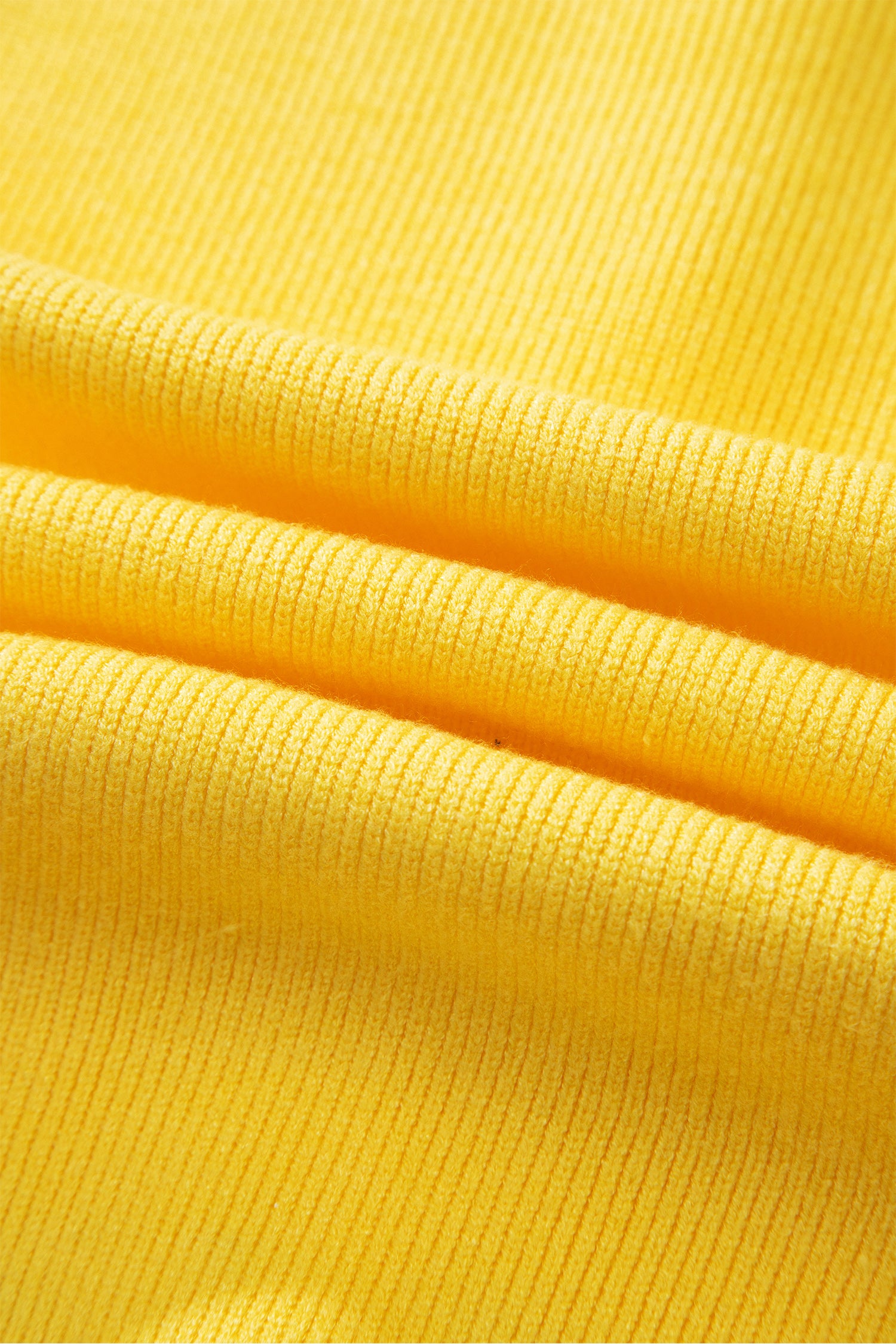 Solid Color Sleeveless Knit Button Pocketed Sweater