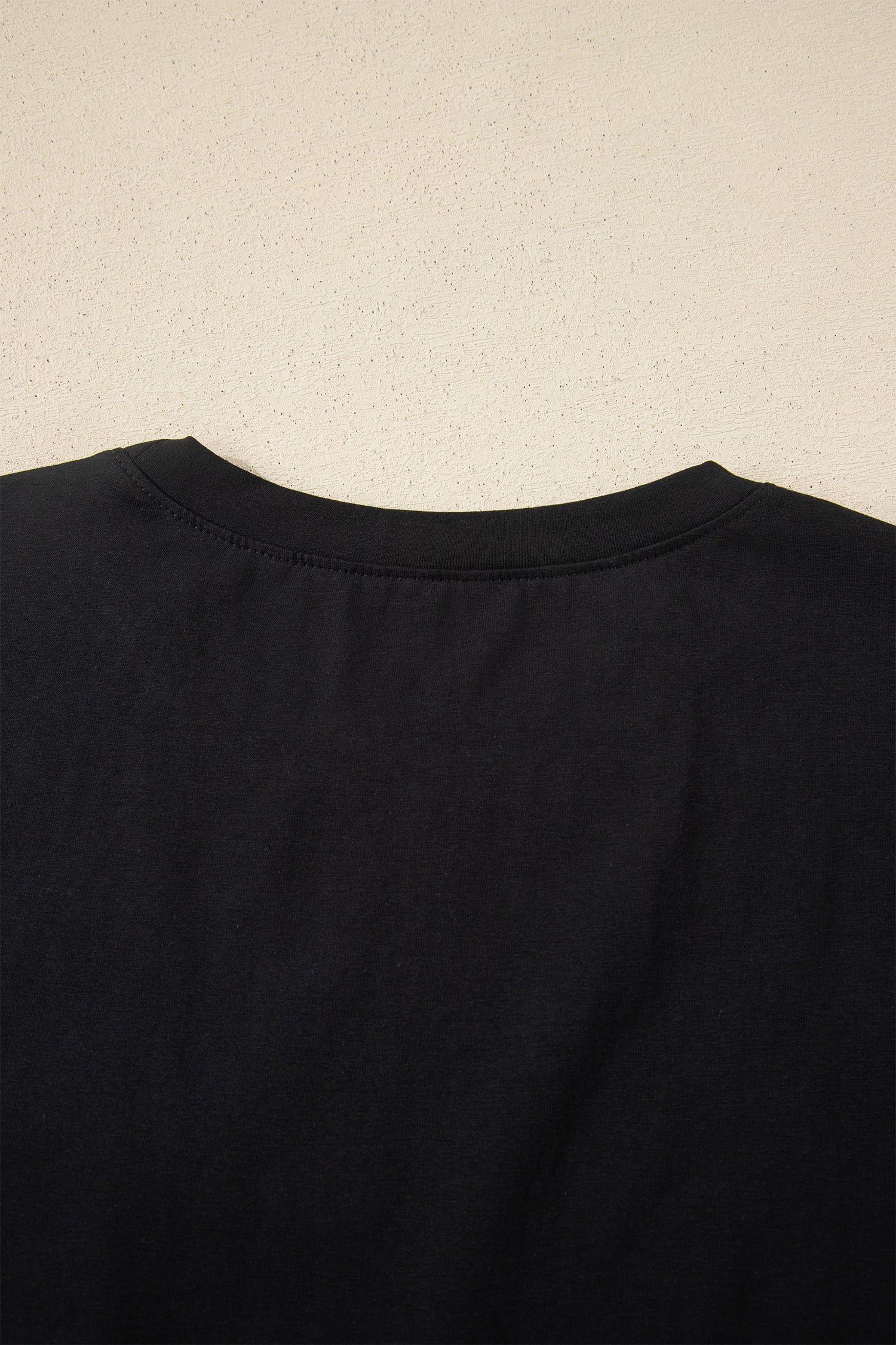 Varsity Striped Short Sleeve Crew Neck T Shirt