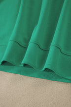 Solid Color Loose Tee Drawstring Shorts 2pcs Outfit