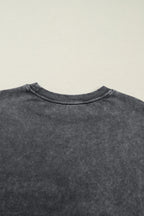 Sleet Cowboy & Beer Western Graphic Mineral Wash Tank Top