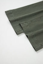 2-Button High Waist Flared Bottom Jeans