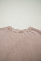 Smoke Gray Cowboy & Beer Western Graphic Mineral Wash Tank Top