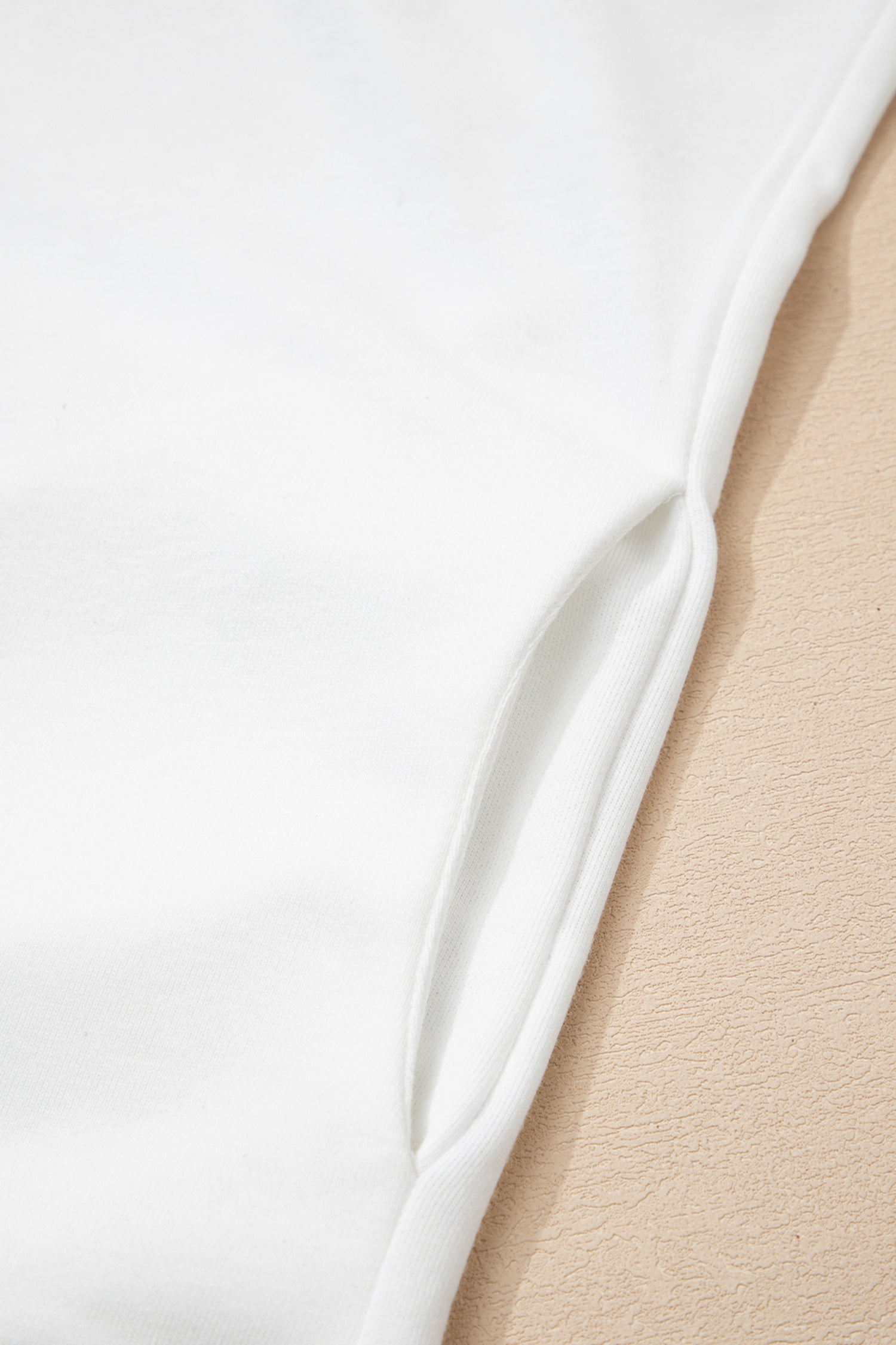 Solid Color High Neck Cap Sleeve Loose Top