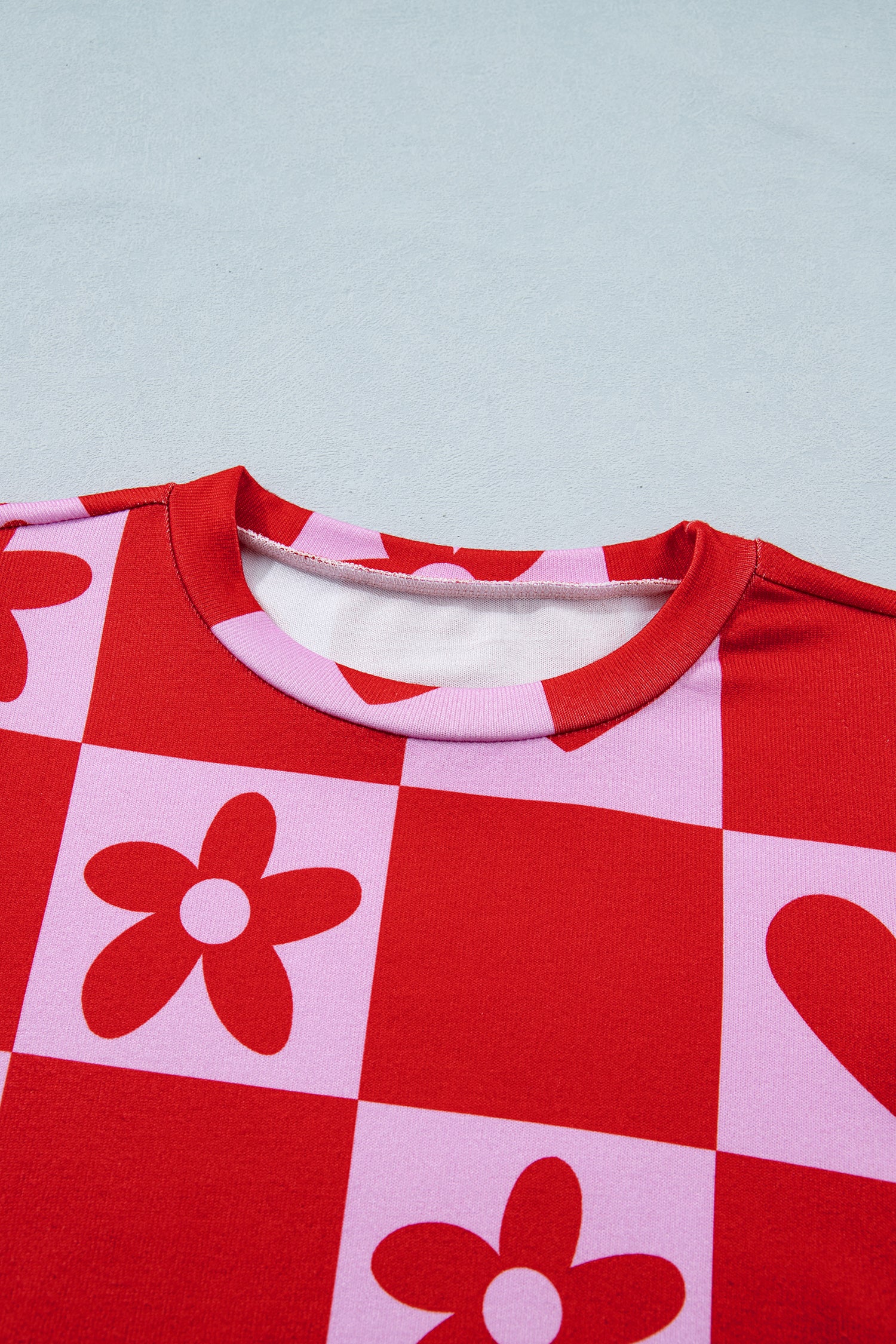 Dotted Heart Festive Valentine Blouse