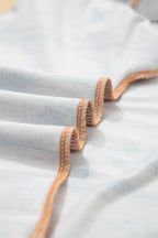 Desert Sand Print Short Sleeve Knit Top