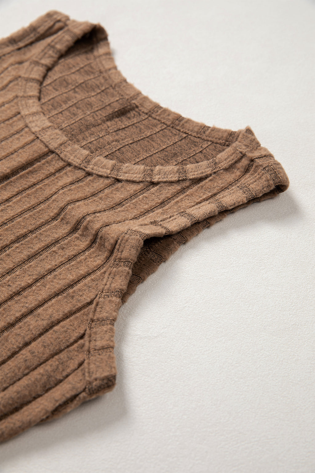 Slim Ribbed Mineral Wash Tank Top