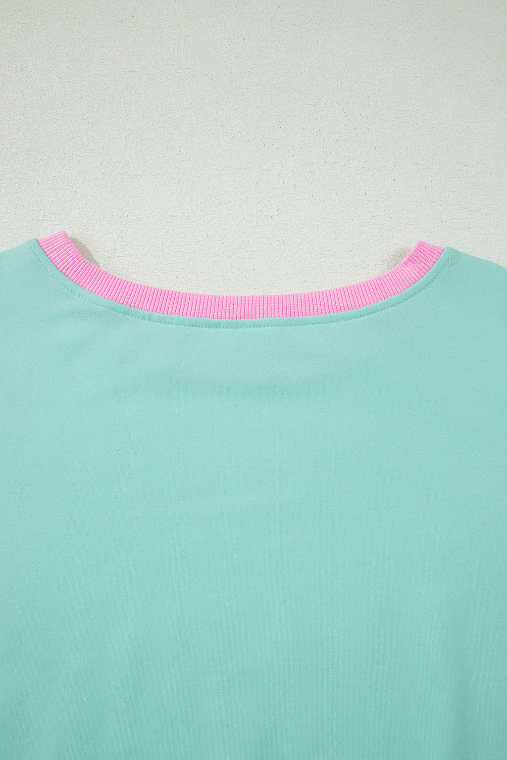 Color Block Edge Drop Shoulder T Shirt and Skort 2Pcs Set