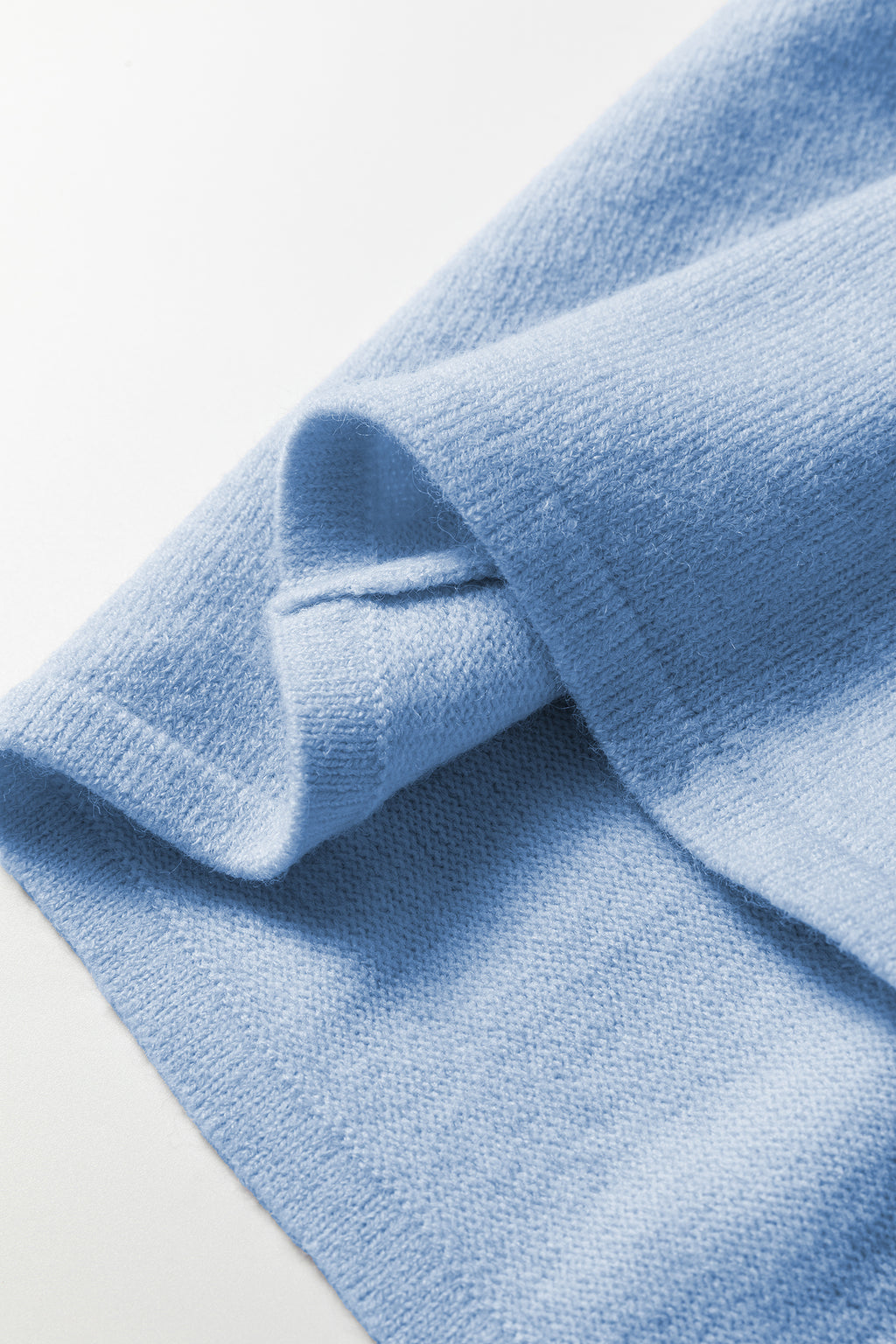 3/4 Sleeve Boxy Knit Button Down Sweater Cardigan