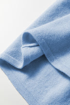 3/4 Sleeve Boxy Knit Button Down Sweater Cardigan