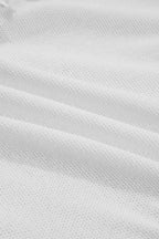 White Tiered Frill Trim A-line Tank Top
