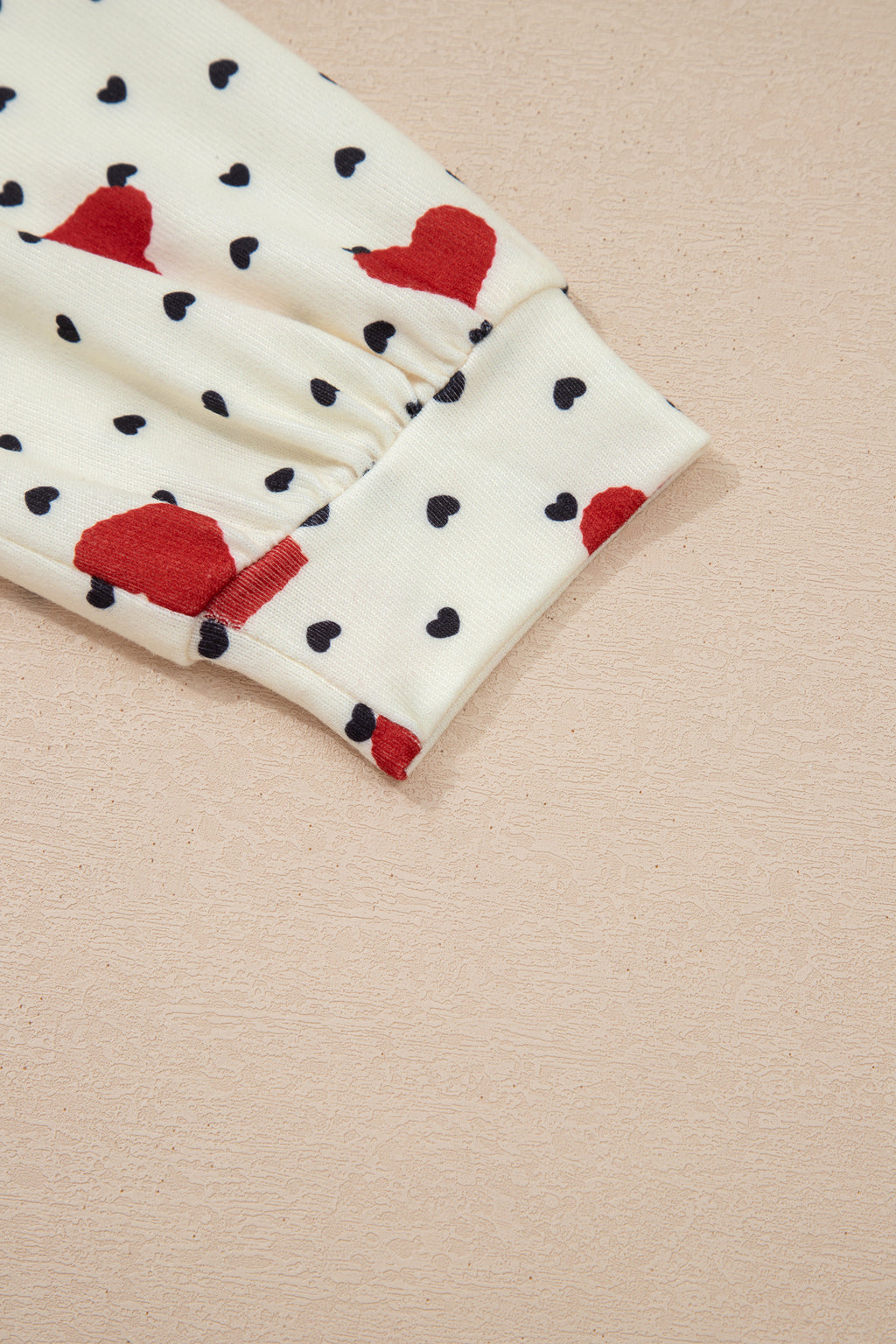 Dotted Heart Festive Valentine Blouse
