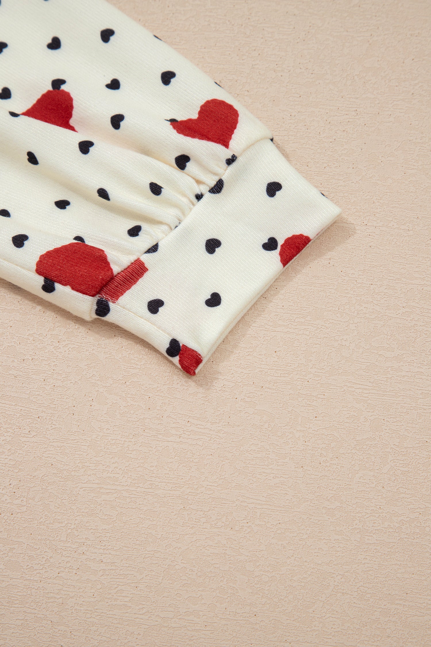 Dotted Heart Festive Valentine Blouse