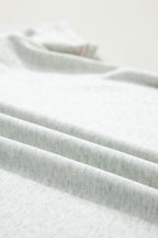 Light Grey Reversible Contrast-Stitched T-Shirt