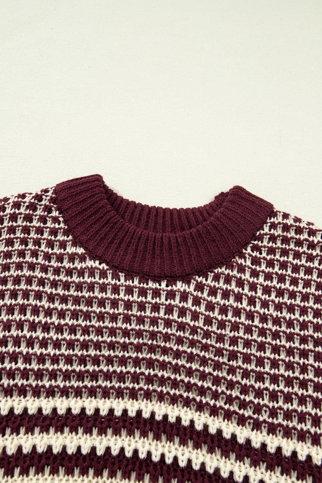 3/4 Draped Sleeve Slouchy Sweater