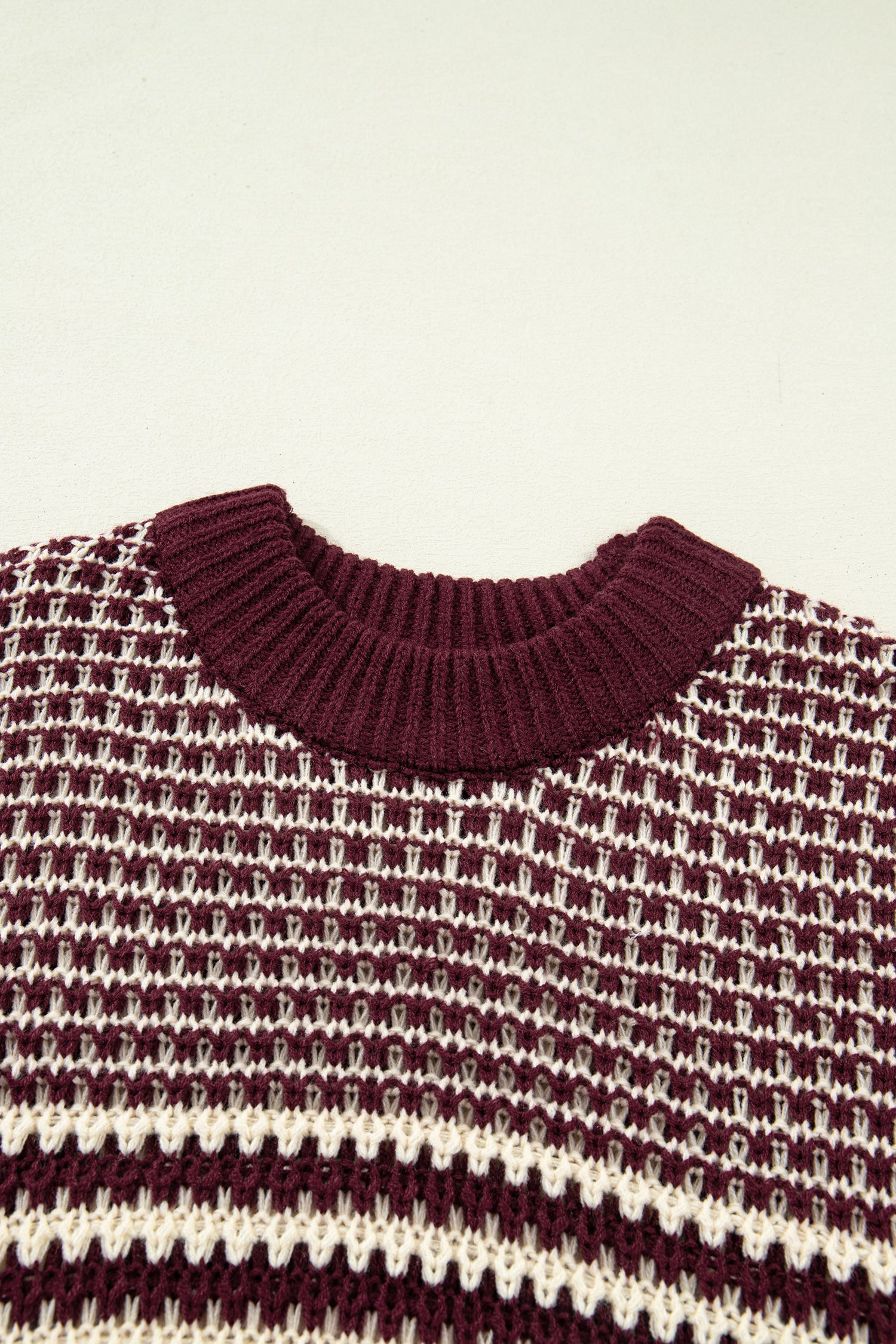3/4 Draped Sleeve Slouchy Sweater