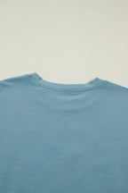 Stone Blue Camo GAME DAY Graphic T Shirt