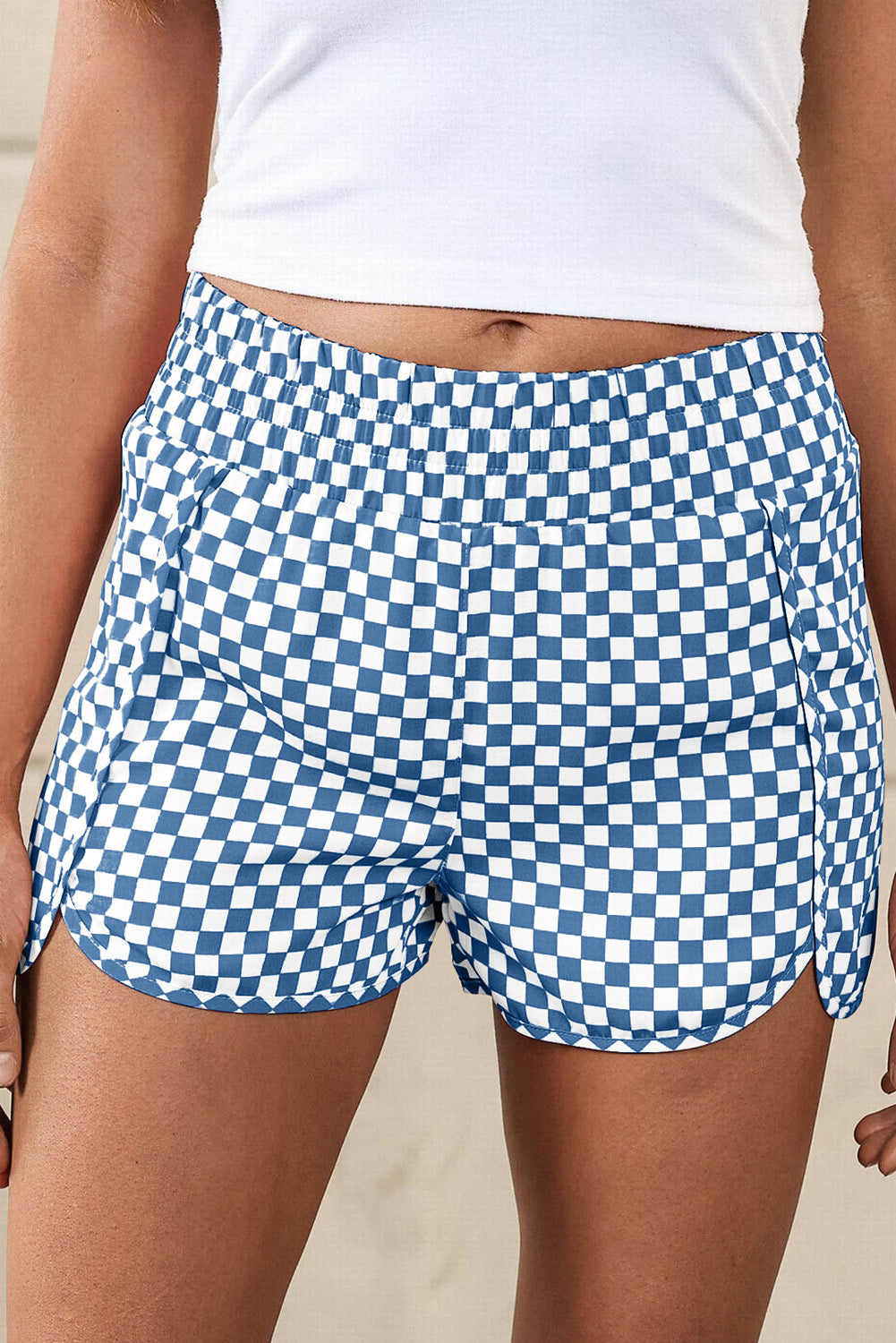 Leopard High Waisted Athletic Shorts
