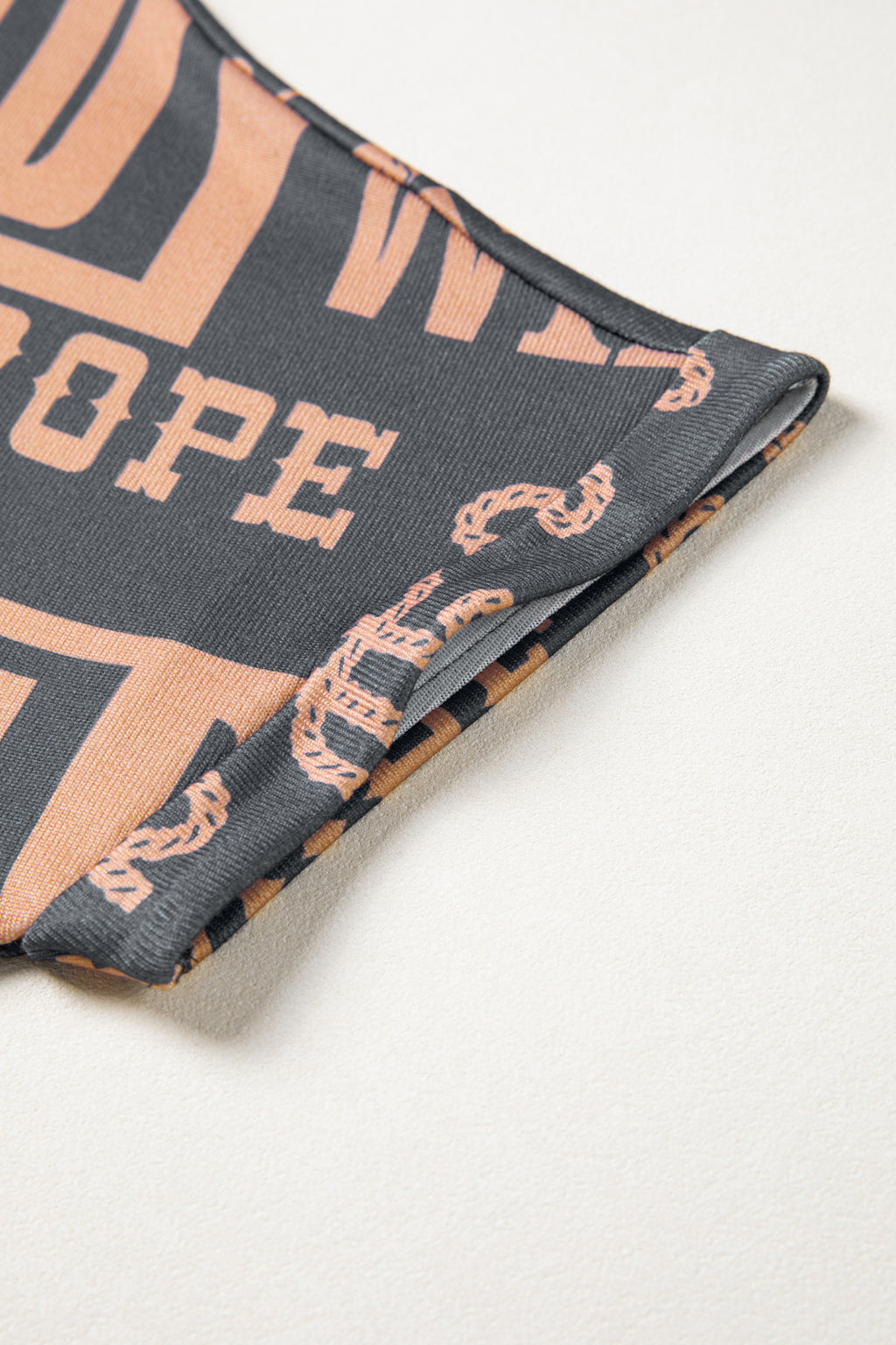 Howdy Cowboy Letter Printed Western Fashion Tee