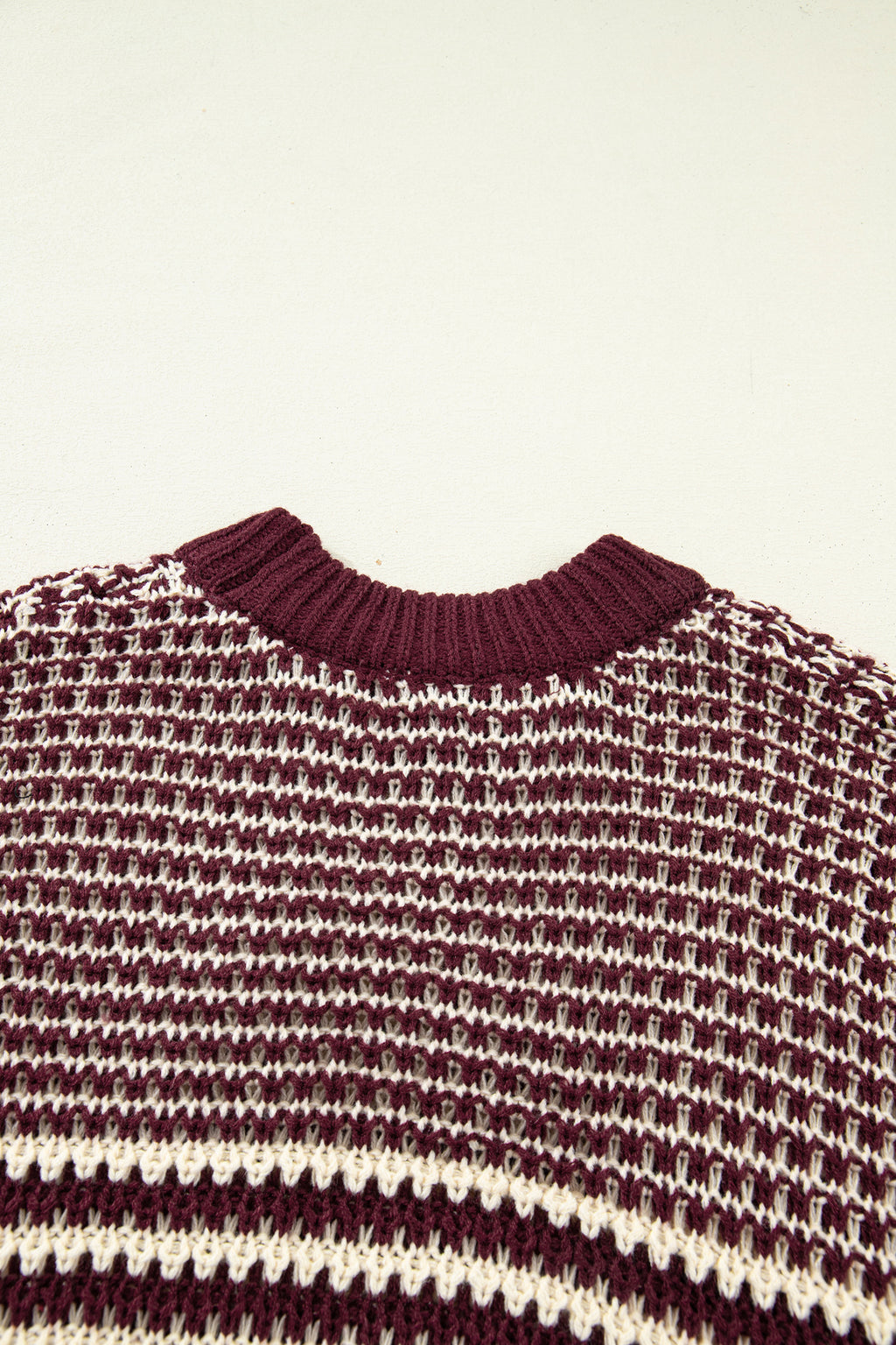 3/4 Draped Sleeve Slouchy Sweater