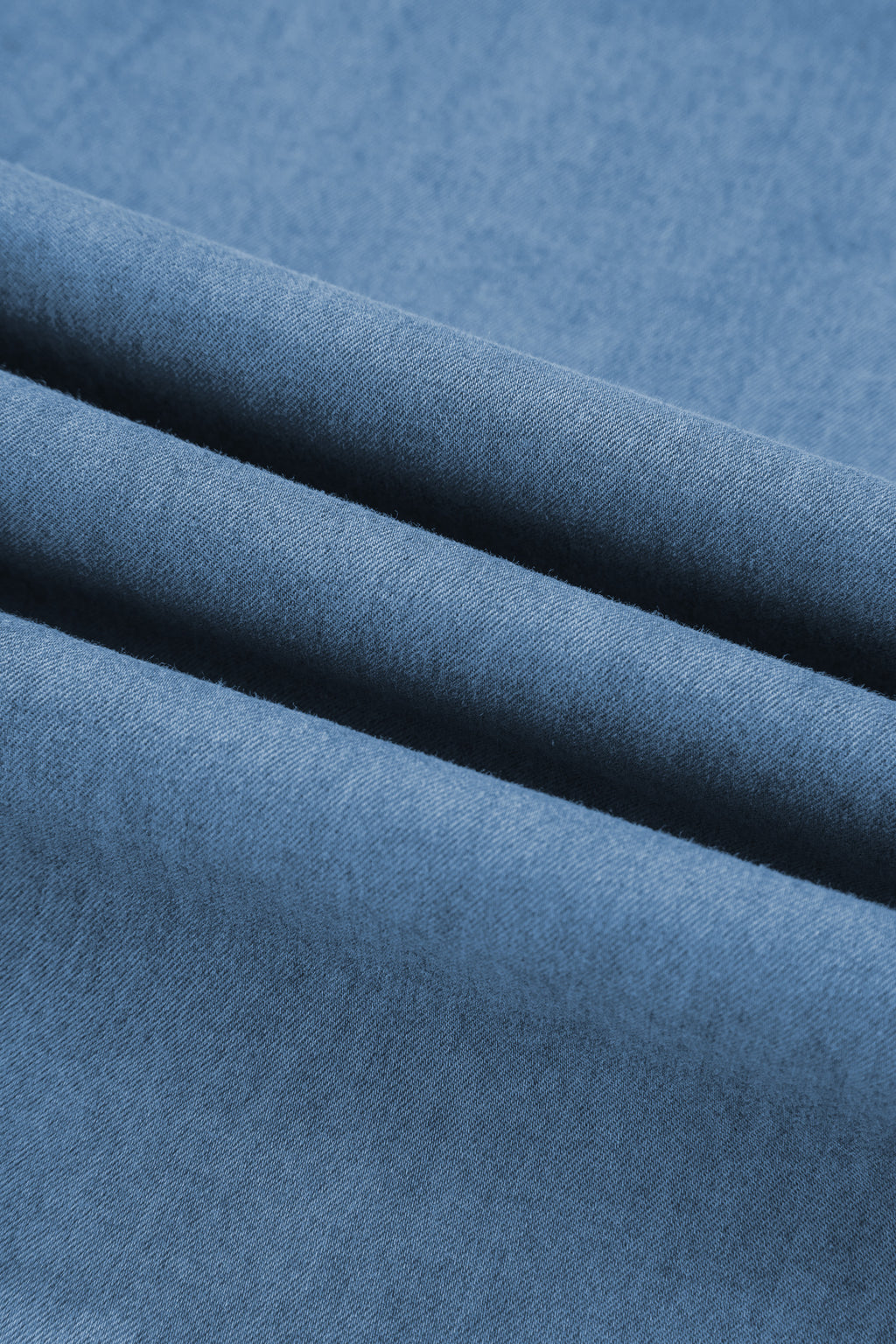 Myosotis Buttoned Down Slim Denim Shirt