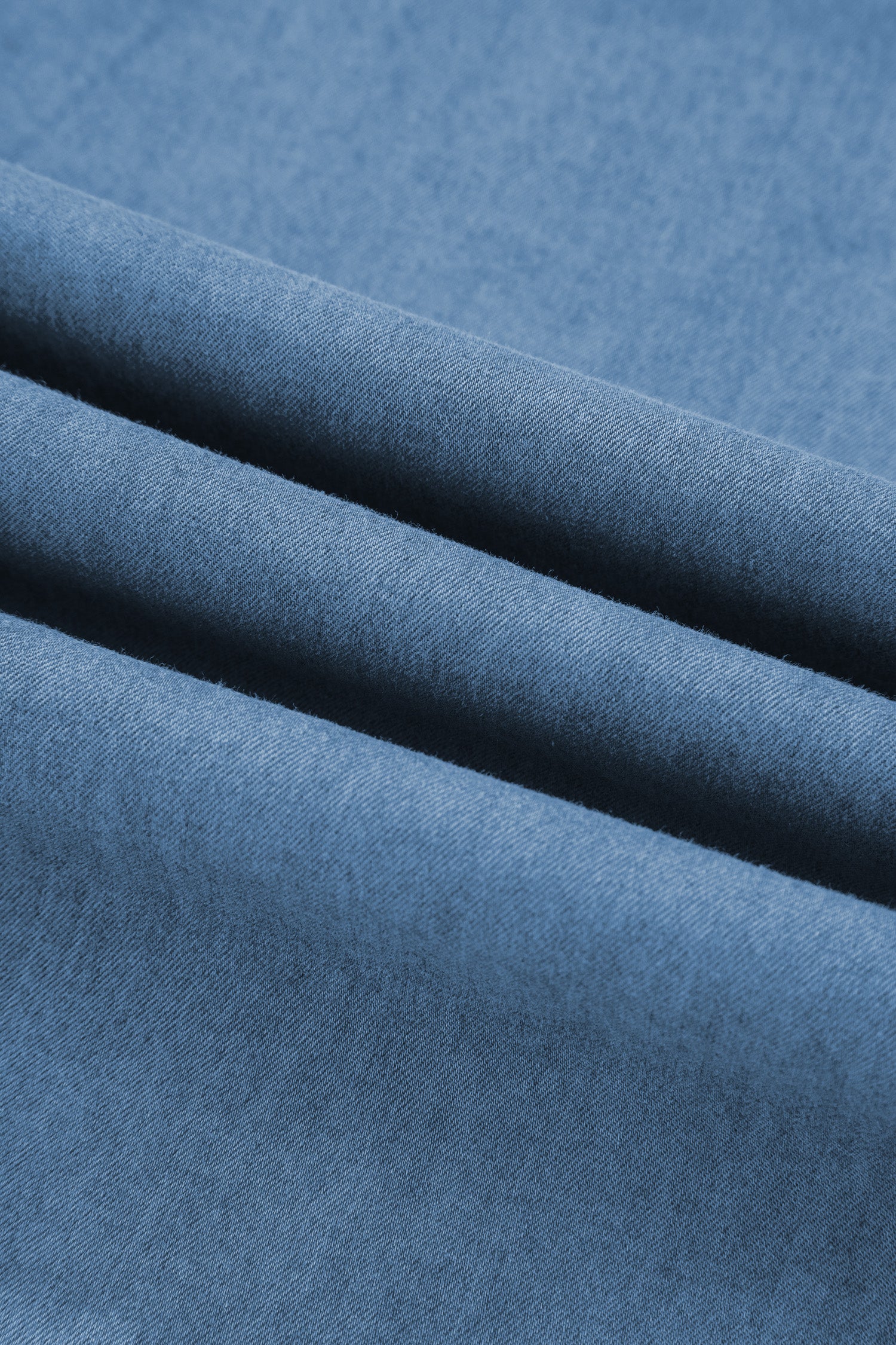 Myosotis Buttoned Down Slim Denim Shirt