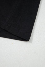 Plus Size Solid Color Bow Tie Peplum Tank Top