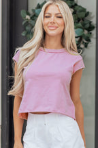 Mineral Wash Boxy Fit Cotton Tank Top