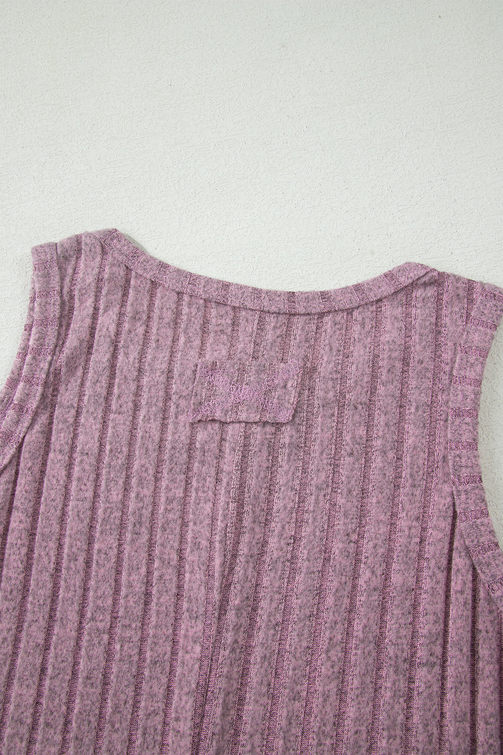 Slim Ribbed Mineral Wash Tank Top