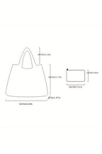 Bluing Large Foldable Christmas Holiday Reusable Oxford Bag