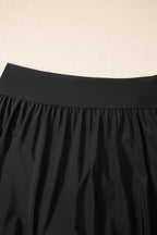 Scoop Neck Adjustable Tankini and Matching Skort Bathing Suit